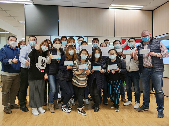 Boxon donate masks