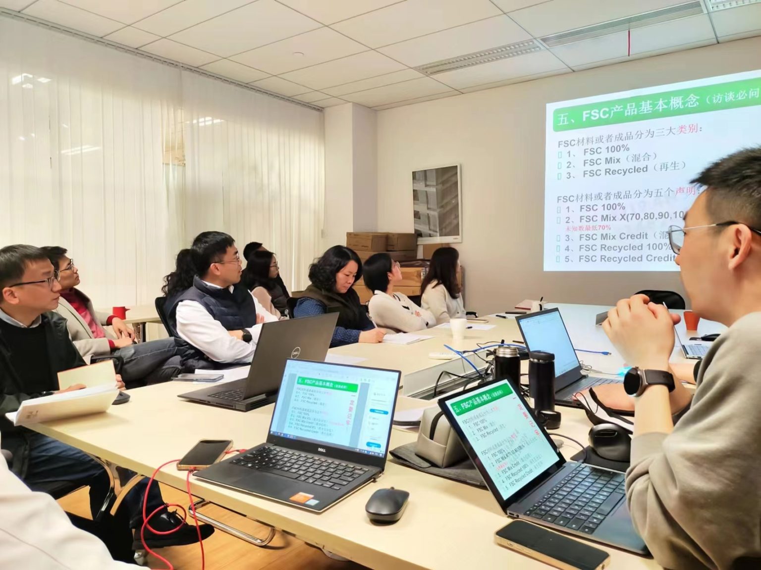 FSC Training Promoting Sustainable Forestry and Helping Achieve Boxon